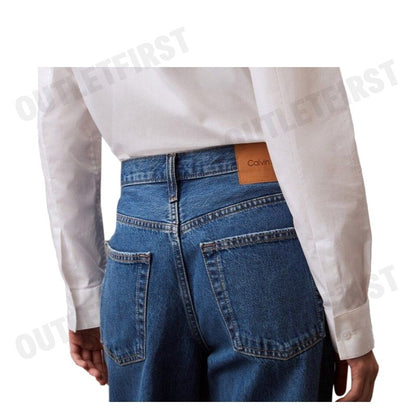 CALVIN KLEIN JEANS รุ่น WOMEN'S 90S LOOSE FIT JEANS CODE: 40WK819 NA6 กางเกงยีนส์ กางเกงยีนส์ผู้หญิง กางเกงยีนส์ขายาว