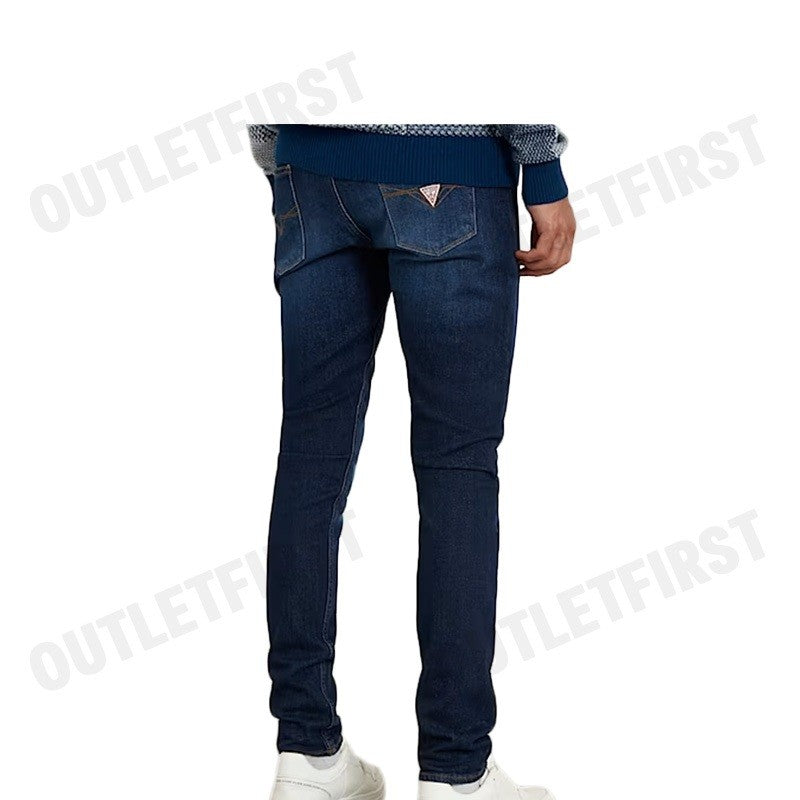 GUESS รุ่น CHRIS SKINNY DENIM PANT MEN CODE: M2YA27D4Q41 2CRD กางเกงยีนส์ขายาว กางเกงยีนส์ผู้ชาย กางเกง