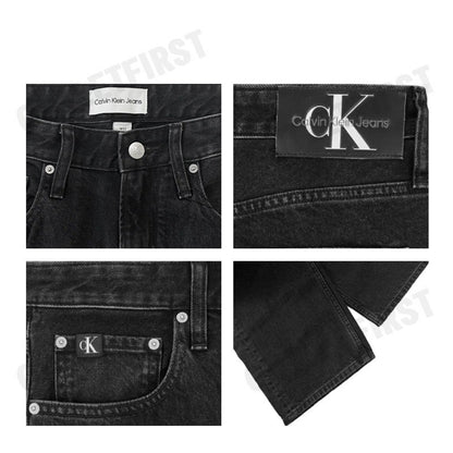 CALVIN KLEIN JEANS รุ่น MEN'S 90S STRAIGHT FIT JEANS DENIM CODE: J325047 1BY กางเกงยีนส์ขายาว กางเกงยีนส์ผู้ชาย