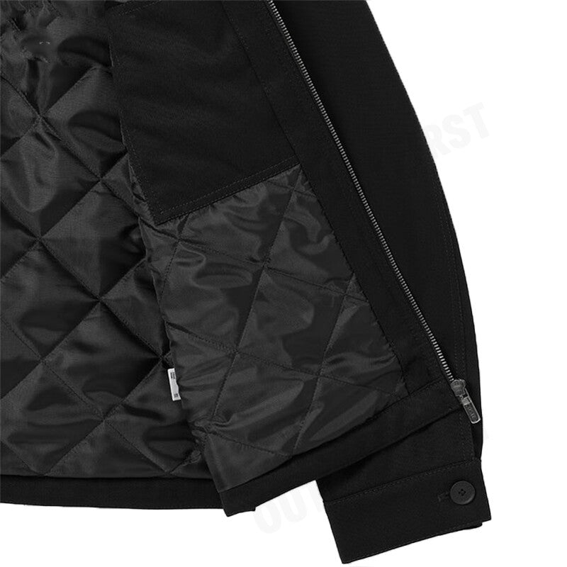 LACOSTE รุ่น SHORT ZIPPED COTTON TWILL PADDED JACKET CODE: BH5958 10 031 เสื้อแจ็คเก็ต เสื้อแจ็คเก็ตผู้ชาย