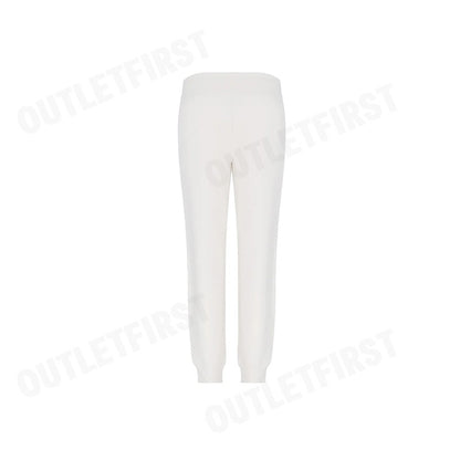 DKNY SPORT รุ่น TWO TONE LOGO DRAWCORD JOGGER CODE: DP2P1917 SAN กางเกงขายาว กางเกงขาจั๊ม กางเกงขายาวผู้หญิง