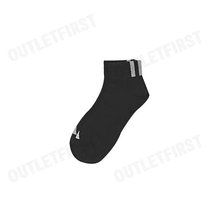ADIDAS รุ่น 3-STRIPES ANKLE SOCKS CODE: IY7620 ถุงเท้า ถุงเท้าข้อสั้น ถุงเท้าสีดำ