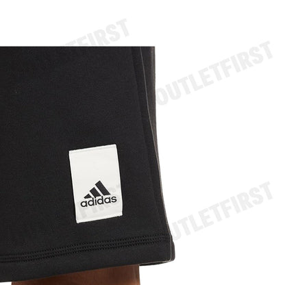 ADIDAS รุ่น LOUNGE FLEECE SHORTS CODE: IA9357 กางเกงขาสั้น กางเกงขาสั้นผู้ชาย กางเกงขาสั้นสีดำ