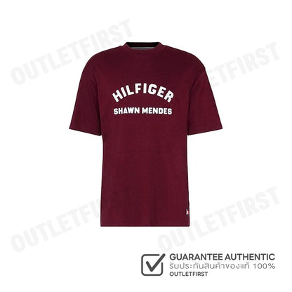 TOMMY HILFIGER รุ่น  TOMMY HILFIGER X SHAWN MENDES ARCHIVE FIT T-SHIRT CODE: MW31189 XJS เสื้อยืด เสื้อคอกลม เสื้อผู้ชาย