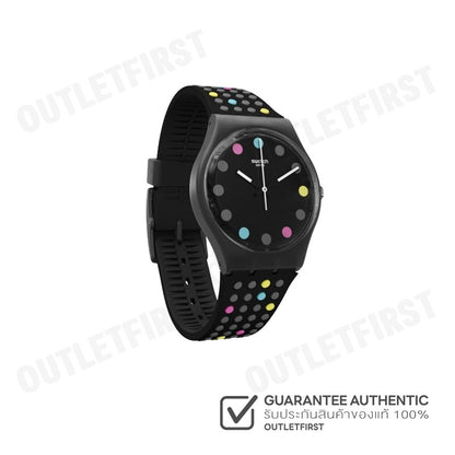 SWATCH รุ่น  BOULE A FACETTE CODE: GB305 นาฬิกาข้อมือ นาฬิกาผู้ชาย นาฬิกาแฟชั่น
