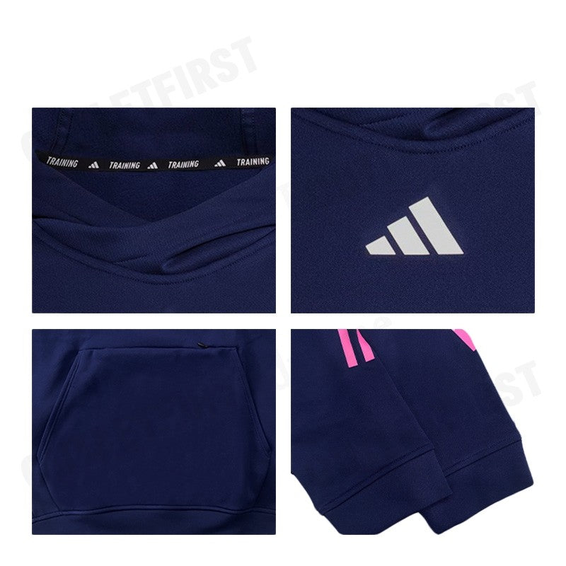 ADIDAS รุ่น TRAIN ICONS 3-STRIPES TRAINING HOODIE CODE : IC5494 เสื้อออกกำลังกาย เสื้อกีฬา ชุดกีฬา