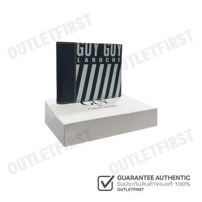 GUY LAROCHE รุ่น  GUY LAROCHE MEN WALLET  CODE: DW5001NVA กระเป๋าสตางค์  กระเป๋าแฟชั่น กระเป๋าสตางค์ใบสั้น