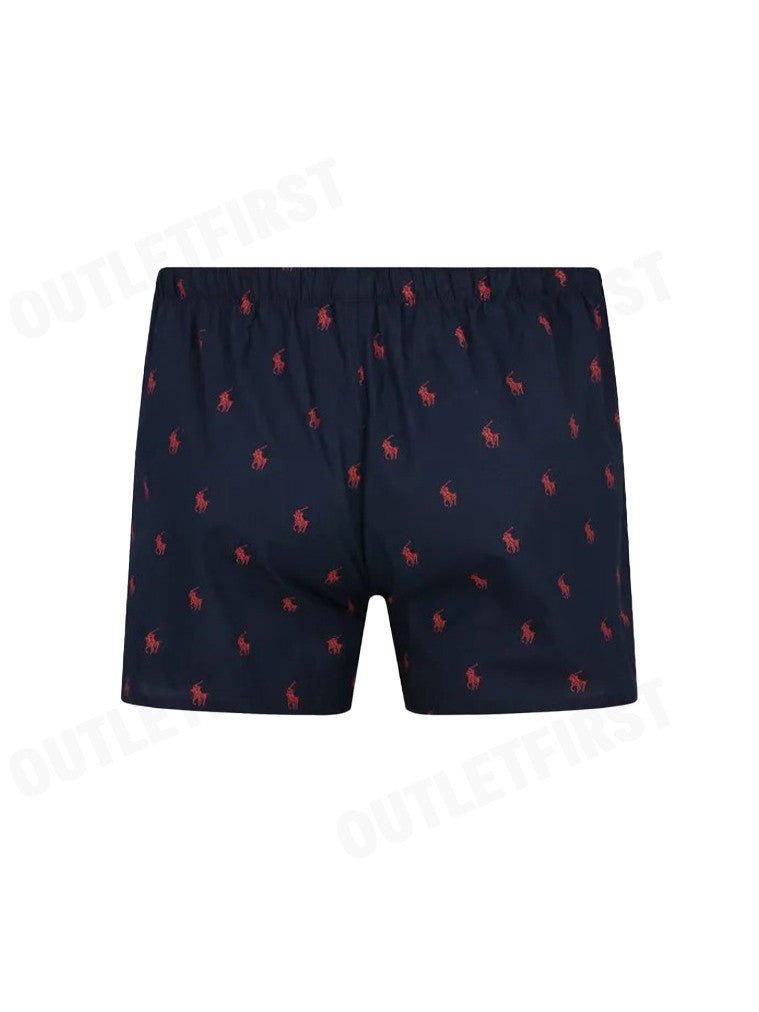 POLO RALPH LAUREN รุ่น  CLASSIC COTTON BOXER 3-PACK CODE: 714910655001 กางเกงชั้นในผู้ชาย กางเกงบ๊อกเซอร์ กางเกงผู้ชาย