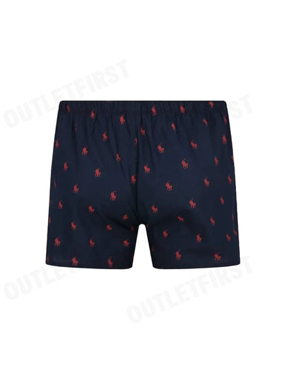 POLO RALPH LAUREN รุ่น  CLASSIC COTTON BOXER 3-PACK CODE: 714910655001 กางเกงชั้นในผู้ชาย กางเกงบ๊อกเซอร์ กางเกงผู้ชาย