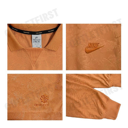 NIKE รุ่น TECH PACK DRI FIT LONG SLEEVE TOP CODE: DQ4295 808 เสื้อโปโลแขนยาว เสื้อโปโลคอปก เสื้อโปโล