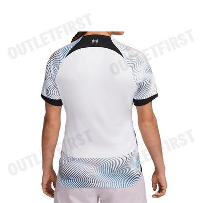 NIKE รุ่น WOMENS AWAY STADIUM JERSEY 22/23 CODE: DN2732 101 เสื้อยืดคอกลม เสื้อยืด เสื้อคอกลมผู้หญิง