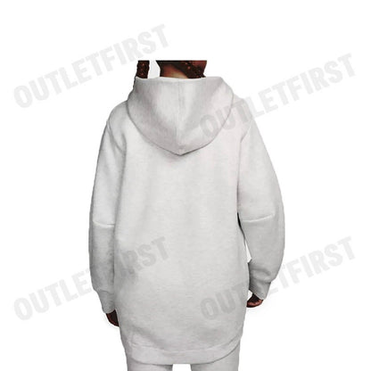NIKE รุ่น WOMEN'S OVERSIZED FULL-ZIP HOODIE CAPE CODE: FB8244 013 เสื้อสเวตเตอร์แขนยาว เสื้อสเวตเตอร์ผู้หญิง เสื้อแขนยาว