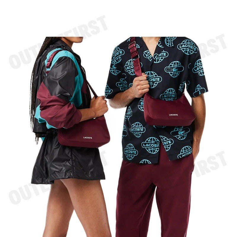 LACOSTE รุ่น ACTIVE NYLON HOBO BAG CODE: NU4490SG M36 กระเป๋าสะพายข้าง กระเป๋า กระเป๋าสะพายแฟชั่น