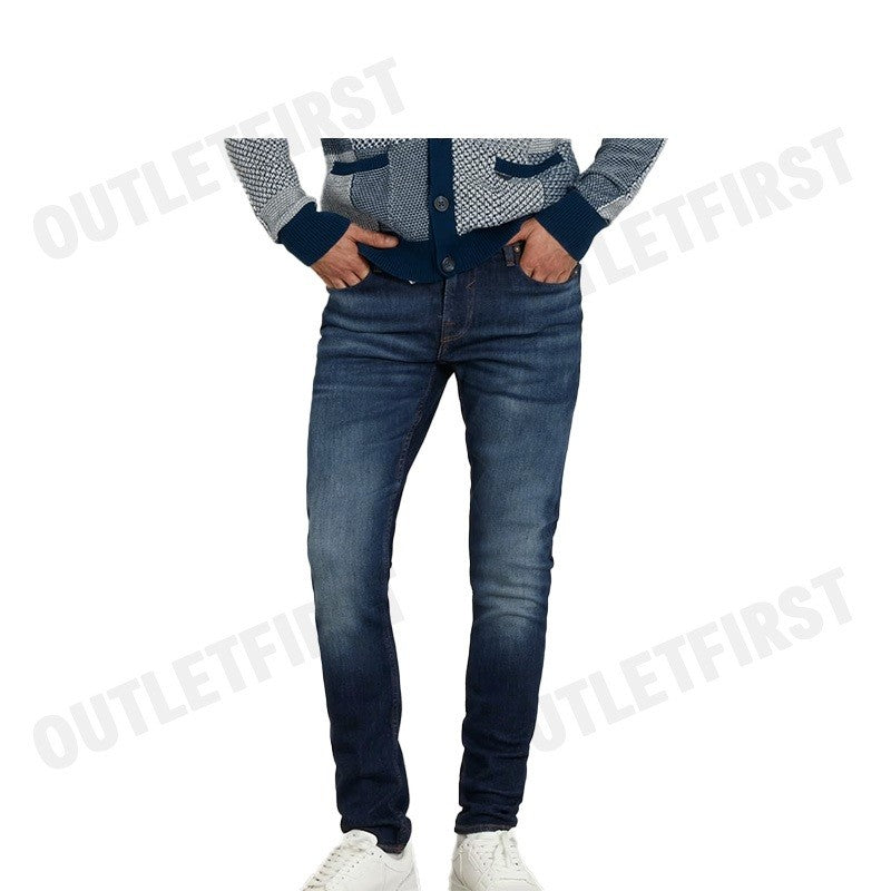 GUESS รุ่น CHRIS SKINNY DENIM PANT MEN CODE: M2YA27D4Q41 2CRD กางเกงยีนส์ขายาว กางเกงยีนส์ผู้ชาย กางเกง