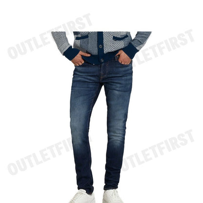 GUESS รุ่น CHRIS SKINNY DENIM PANT MEN CODE: M2YA27D4Q41 2CRD กางเกงยีนส์ขายาว กางเกงยีนส์ผู้ชาย กางเกง
