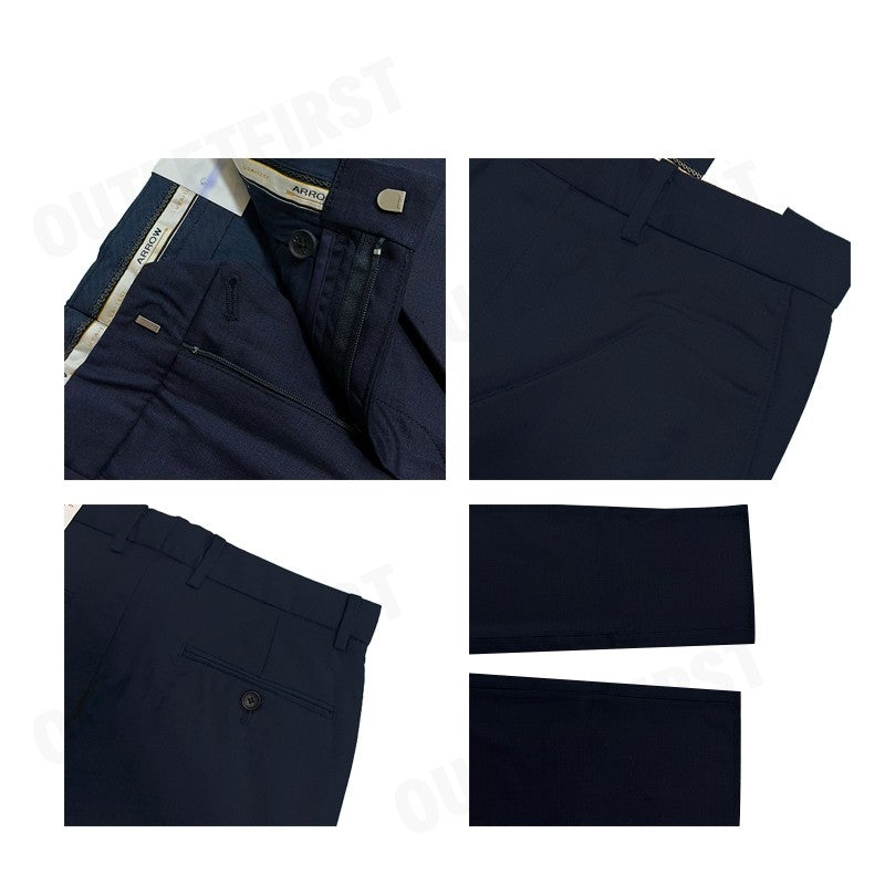 ARROW รุ่น PREMIUM COLLECTION PANTS NAVY CODE: MSPM707S2BSNV กางเกงขายาว กางเกงทำงาน กางเกงผู้ชาย