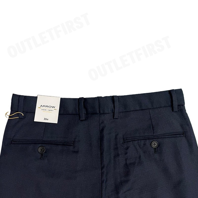 ARROW รุ่น PREMIUM COLLECTION PANTS NAVY CODE: MSPM707S2BSNV กางเกงขายาว กางเกงทำงาน กางเกงผู้ชาย