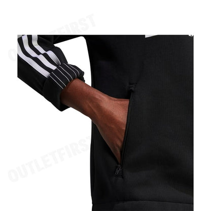 ADIDAS รุ่น LOOSE CUTLINE HOODIE CODE: IT9677 เสื้อสเวตเตอร์แขนยาว เสื้อสเวตเตอร์มีฮู้ด เสื้อสเวตเตอร์ผู้หญิง