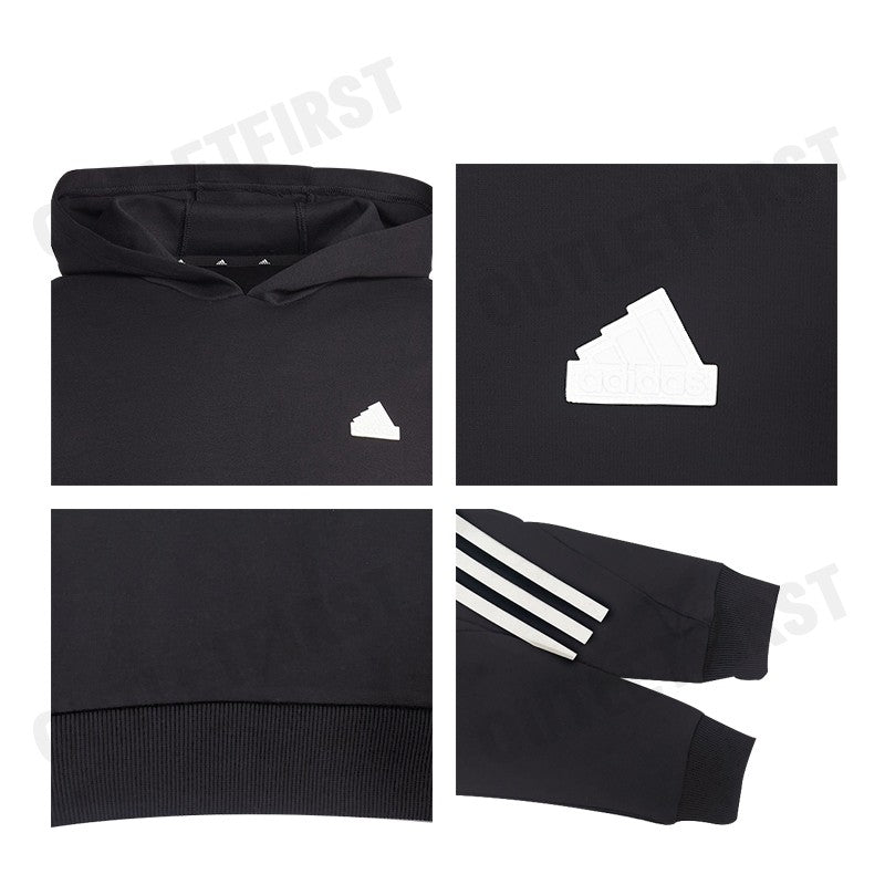 ADIDAS รุ่น FUTURE ICONS 3-STRIPES HOODIE CODE: IC6710 เสื้อสเวตเตอร์แขนยาว เสื้อฮู้ดผู้ชาย เสื้อสเวตเตอร์