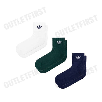 ADIDAS รุ่น MID-CALF SOCKS (3 PAIRS) CODE: IL5028 ถุงเท้า ถุงเท้าข้อยาว ถุงเท้าUnisex