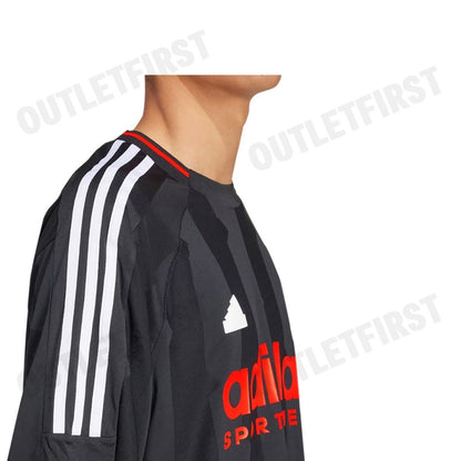 ADIDAS รุ่น HOUSE OF TIRO JACQUARD FOOTBALL SHIRT CODE: IW3586 เสื้อยืดคอกลม เสื้อยืดแขนสั้น เสื้อยืดคอกลมผู้ชาย