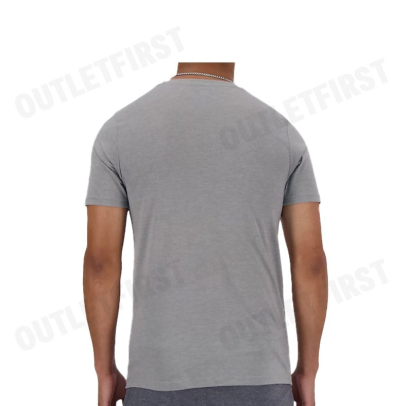 NEW BALANCE รุ่น  SPORT ESSENTIALS HEATHERTEC T-SHIRT CODE: MT41070AGT เสื้อยืด เสื้อผู้ชาย เสื้อคอกลม