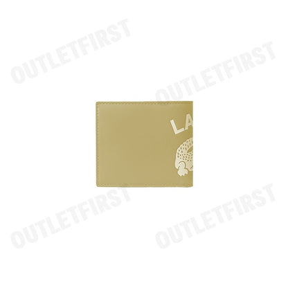 LACOSTE รุ่น  MEN'S CONTRAST BRANDED BILLFOLD CODE: NH4011FW K86 กระเป๋าสตางค์ กระเป๋าใบสั้น กระเป๋า