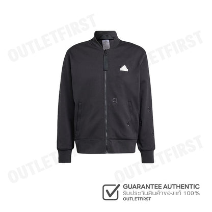 ADIDAS รุ่น  ADIDAS EMBROIDERY DOUBLEKNIT BOMBER JACKET CODE : IP4070 เสื้อแจ็คเก็ต  แจ็คเก็ตผู้ชาย เสื้อผู้ชาย