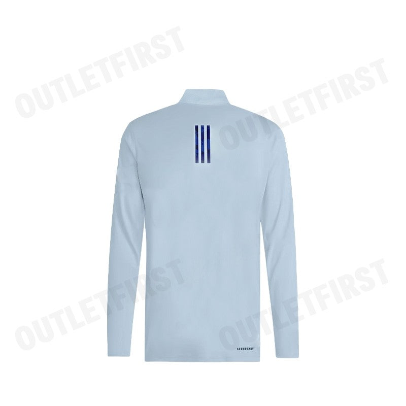 ADIDAS รุ่น  TRAIN ESSENTIALS SEASONAL TRAINING 1/4-ZIP LONG SLEEVE TEE CODE: IJ9620 เสื้อออกกำลังกาย เสื้อสเวตเตอร์