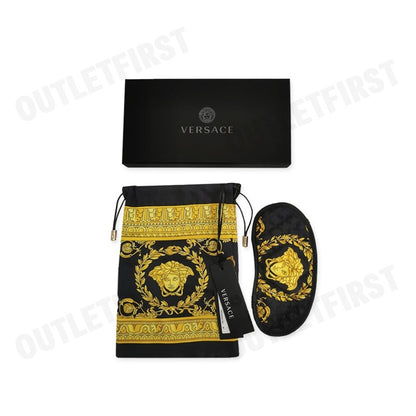VERSACE รุ่น  CRETE DE FLEUR SLEEP MASK CODE: ZMAS18104 ZSEP0186 Z7011 ผ้าปิดตา หน้ากากปิดตา ผ้าปิดตานอน