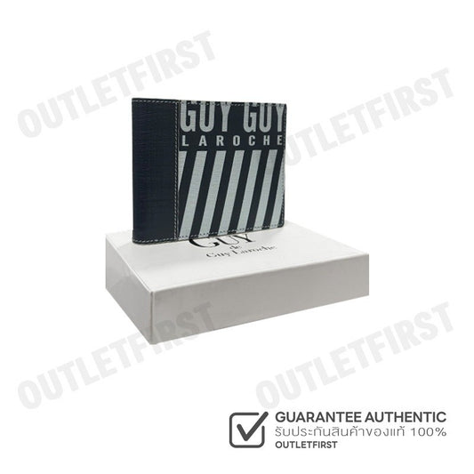 GUY LAROCHE รุ่น  GUY LAROCHE MEN WALLET  CODE: DW5001NVA กระเป๋าสตางค์  กระเป๋าแฟชั่น กระเป๋าสตางค์ใบสั้น