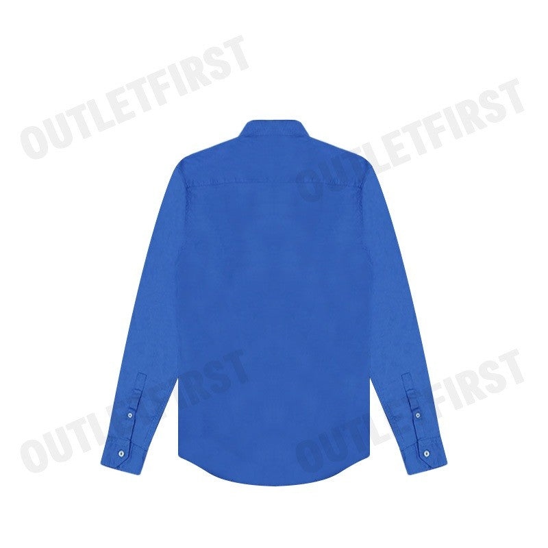 GUY LAROCHE รุ่น  MEN'S LONG SLEEVE SHIRT WITH CHINESE COLLAR CODE: DAC6281S0BU เสื้อเชิ้ตแขนยาว เสื้อผู้ชาย เสื้อเชิ๊ต