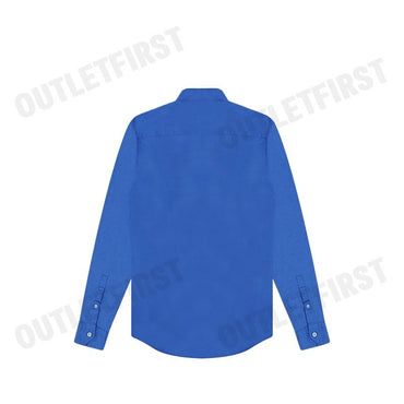 GUY LAROCHE รุ่น  MEN'S LONG SLEEVE SHIRT WITH CHINESE COLLAR CODE: DAC6281S0BU เสื้อเชิ้ตแขนยาว เสื้อผู้ชาย เสื้อเชิ๊ต