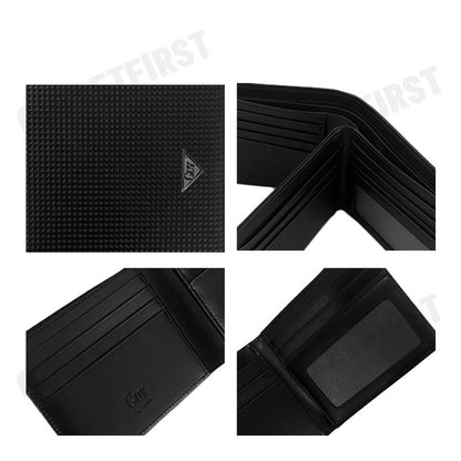 GUY LAROCHE รุ่น MEN'S LEATHER WALLET CODE: DW32002W3BL กระเป๋าสตางค์ กระเป๋าแฟชั่น กระเป๋าสตางค์ใบสั้น