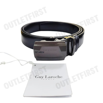 GUY LAROCHE รุ่น MEN'S GUY LAROCHE LEATHER BELT CODE: BB51035W3BL เข็มขัด เข็มขัดผู้ชาย เข็มขัดหนัง