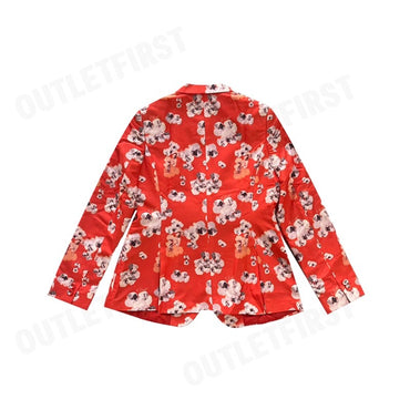 DAKS รุ่น BAROGUE PRINT LONG SLEEVE SUIT CODE: WUU603S0OR เสื้อสูท สูท เสื้อสูทผู้หญิง