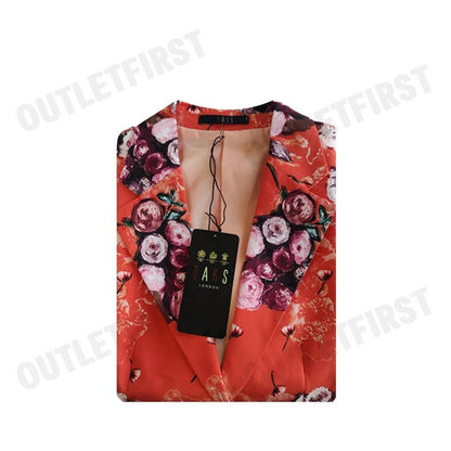 DAKS รุ่น SINGLE BUTTON FLORAL BLAZER CODE: WUUR602W9OR เสื้อสูทผู้หญิง เสื้อสูท เสื้อสูทผู้หญิง