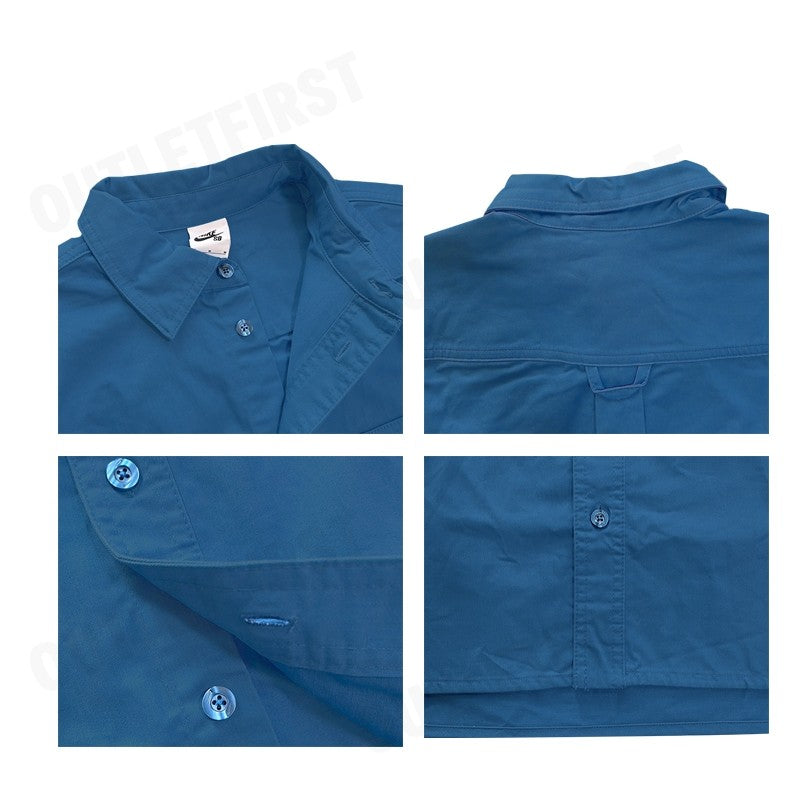 NIKE รุ่น NIKE SB TANGLIN SHORT-SLEEVED SHIRT CODE: FQ0400 457 เสื้อเชิ้ตแขนสั้น เสื้อเชิ้ตผู้ชาย เสื้อเชิ้ต