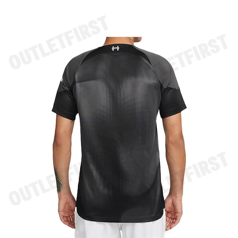 NIKE รุ่น MENS AWAY GOALKEEPER STADIUM JERSEY 22/23 CODE: DJ7681 061 เสื้อยืดคอกลม เสื้อยืดผู้ชาย เสื้อกีฬา