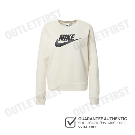 NIKE รุ่น CLUB FLEECE WOMEN'S LOGO CREW-NECK SWEATSHIRT CODE: BV4113 113 เสื้อสเวตเตอร์แขนยาว เสื้อแขนยาวผู้หญิง