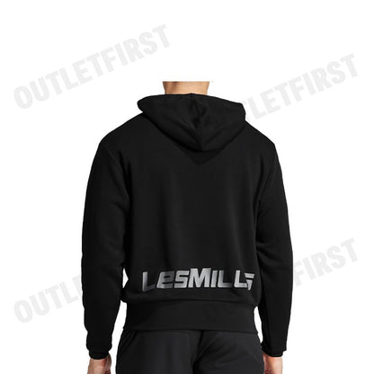 ADIDAS รุ่น LES MILLS PRINT HOODIE CODE: IX7981 เสื้อสเวตเตอร์แขนยาว เสื้อฮู้ด เสื้อแขนยาว