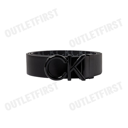 CALVIN KLEIN รุ่น RECYCLED REVERSIBLE LOGO BELT CODE: ZM02642 01R เข็มขัด เข็มขัดหนัง เข็มขัดผู้ชาย