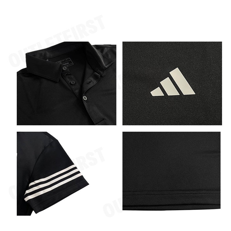 ADIDAS รุ่น 3-STRIPES POLO SHIRT CODE: IU4360 เสื้อโปโล เสื้อโปโลแขนสั้น เสื่อโปโลผู้ชาย