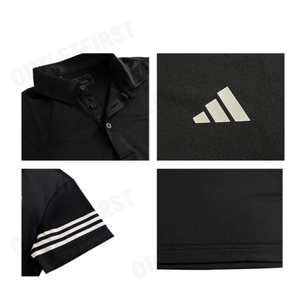 ADIDAS รุ่น 3-STRIPES POLO SHIRT CODE: IU4360 เสื้อโปโล เสื้อโปโลแขนสั้น เสื่อโปโลผู้ชาย