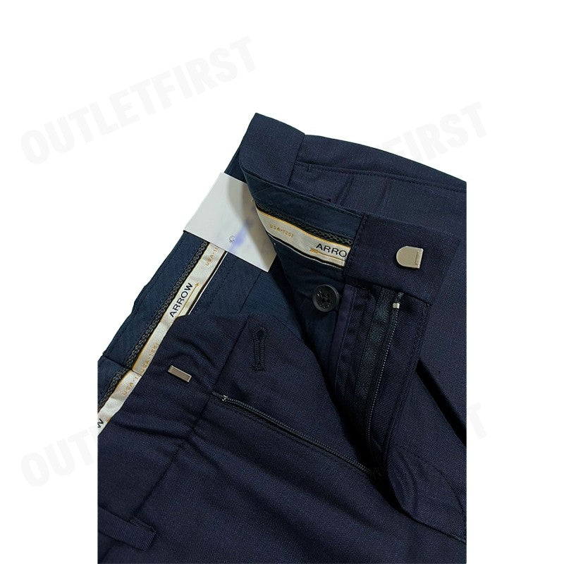 ARROW รุ่น PREMIUM COLLECTION PANTS NAVY CODE: MSPM707S2BSNV กางเกงขายาว กางเกงทำงาน กางเกงผู้ชาย