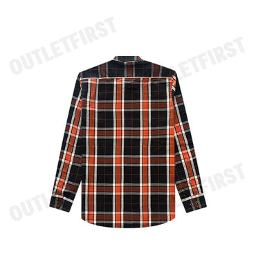 GUY LAROCHE รุ่น MEN'S PLAID LONG SLEEVES SHIRT CODE: BAB1200S3BL เสื้อเชิ้ตแขนยาว เสื้อเชิ้ตคอปก เสื้อเชิ้ตผู้ชาย