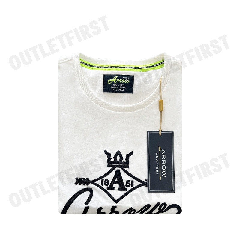 ARROW รุ่น CLASSICS COTTON T-SHIRT CODE: MTCM907W2CSWH เสื้อยืดคอกลม เสื้อยืดผู้ชาย เสื้อยืดแขนสั้น