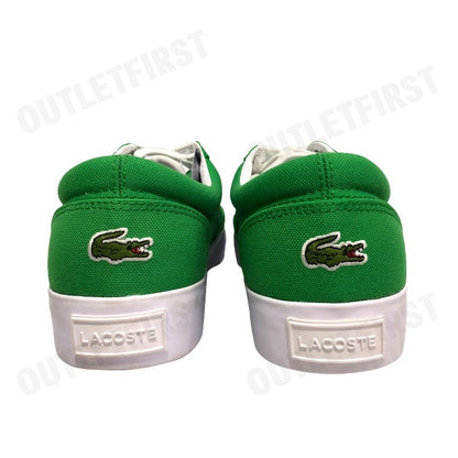 LACOSTE รุ่น JUNIORS' JUMP SERVE LACE CANVAS LACOSTE X PEANUTS TRAINERS CODE: 7-42CUJ00041R7 รองเท้าผ้าใบ รองเท้า