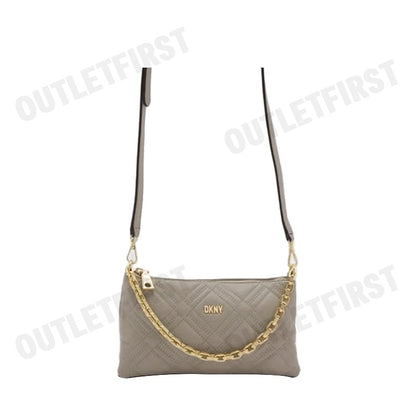 DKNY รุ่น EVON TZ CROSSBODY CODE: R41EBC69 LTK กระเป๋าสะพายข้าง กระเป๋าสะพายไหล่ กระเป๋าถือ