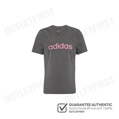 ADIDAS รุ่น ESSENTIALS LINEAR SLIM TEE CODE: DX2546 เสื้อยืดคอกลม เสื้อยืดแขนสั้น เสื้อยืดผู้หญิง